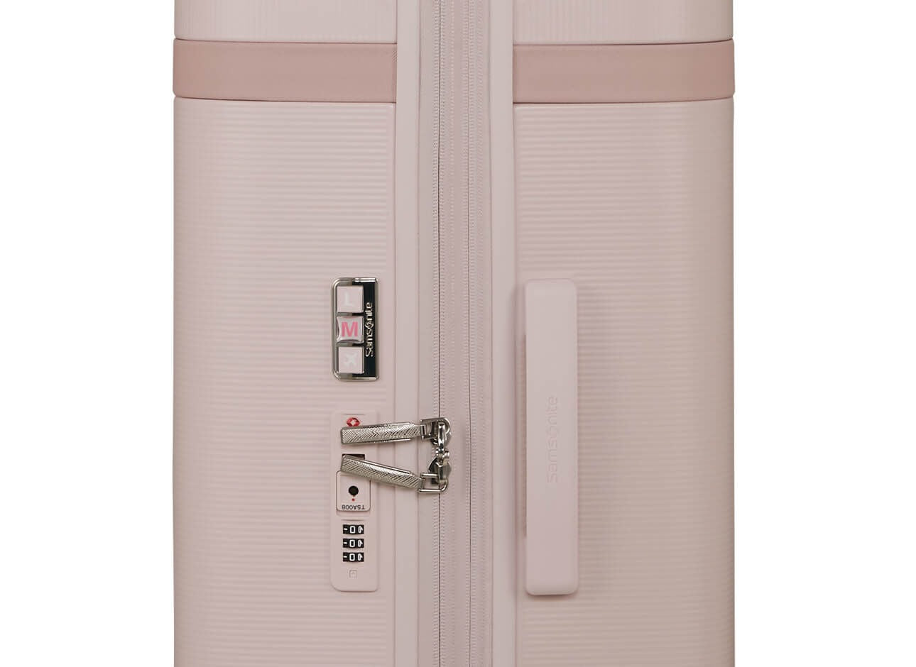 Valise 4 roues - Image 55cm Rose
