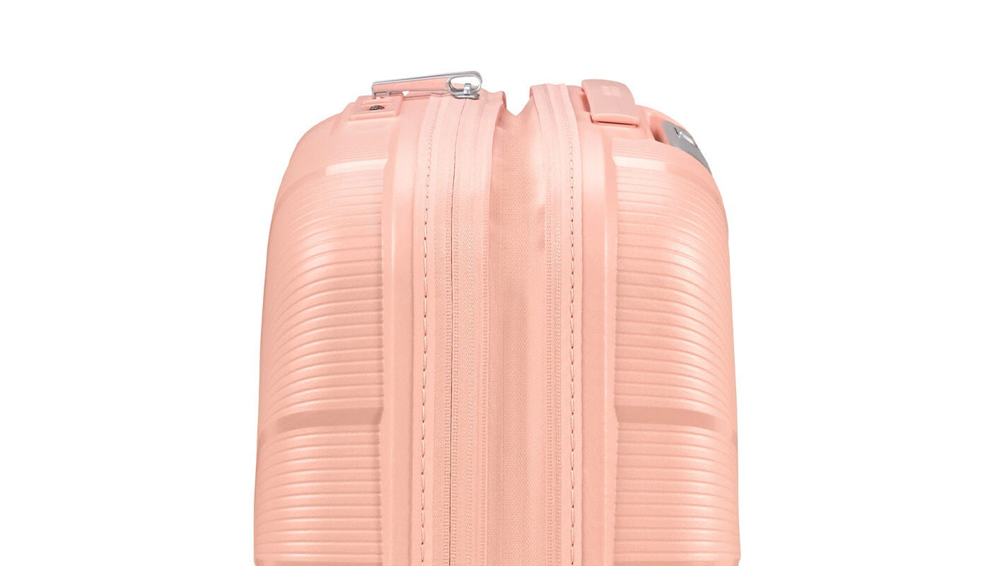 Valise 4 roues- Starvibe 55cm Metallic Peach
