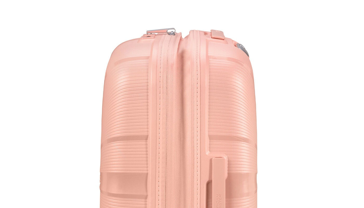 Valise 4 roues- Starvibe 67cm Metallic Peach