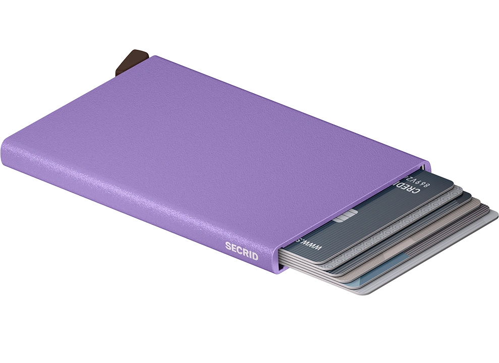 Porte cartes RFID - Powder LILAC