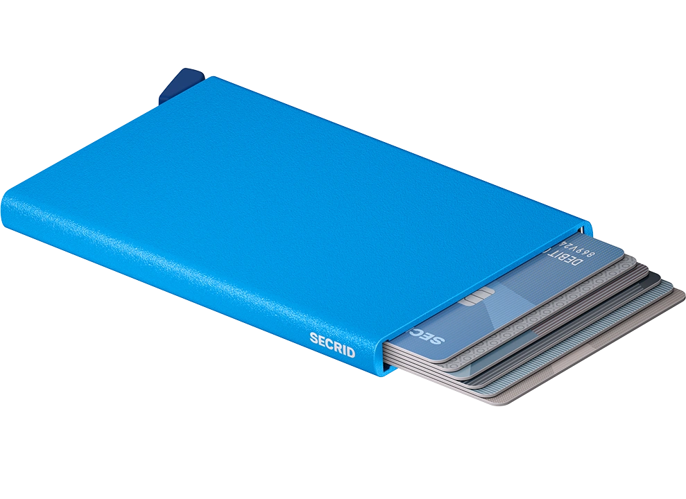 Porte cartes RFID - Powder ULTRA BLUE