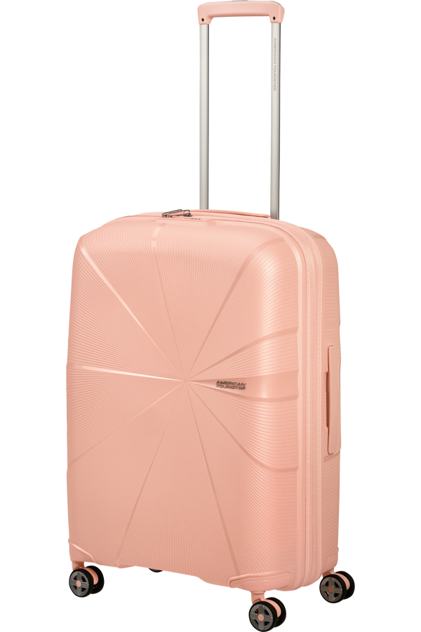 Valise 4 roues- Starvibe 67cm Metallic Peach