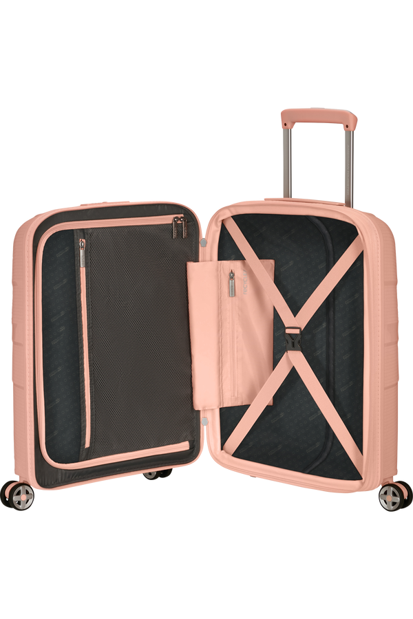 Valise 4 roues- Starvibe 55cm Metallic Peach