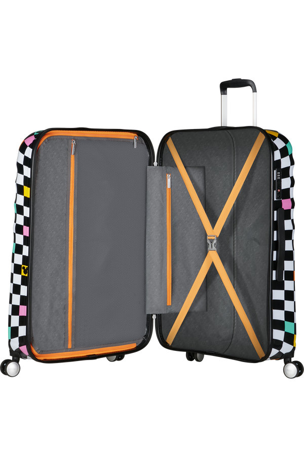 Valise 4 roues- Mickey Check 77cm