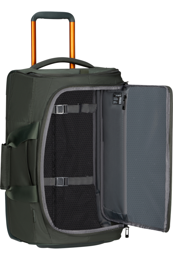 Sac de voyage à roulettes - Respark Forest Green/Orange 55cm