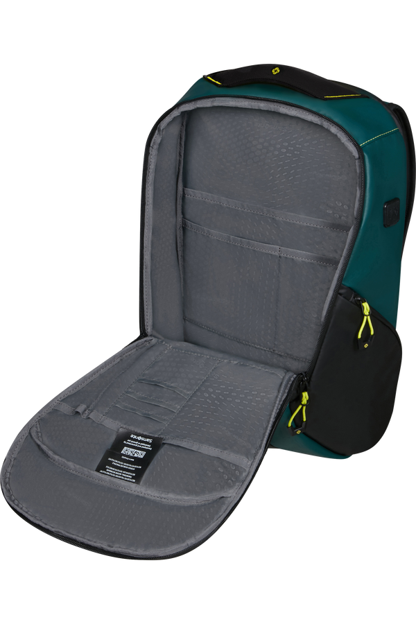 Sac à dos - ECODIVER 15.6" Dark Teal Lime