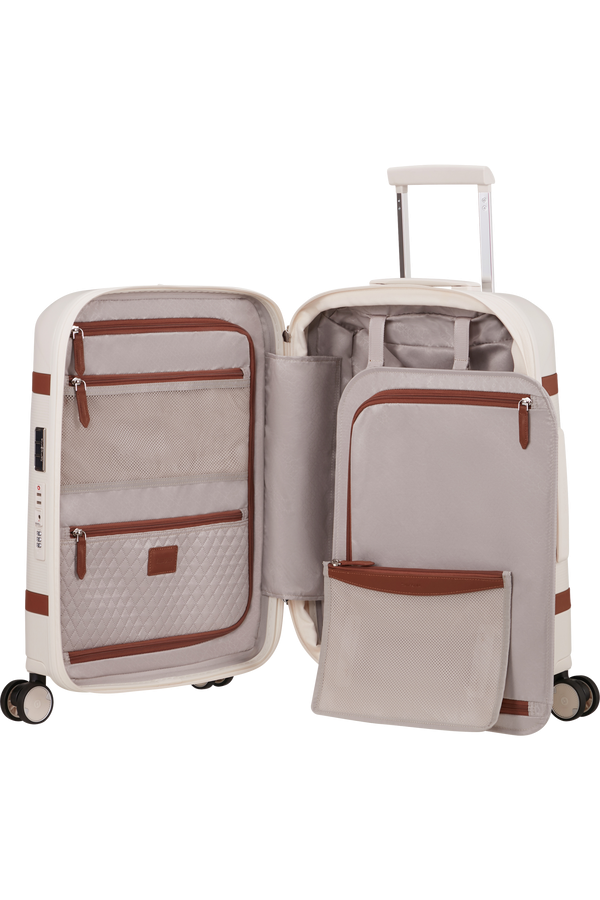 Valise cabine 4 roues - Image 55cm Ivory easy access