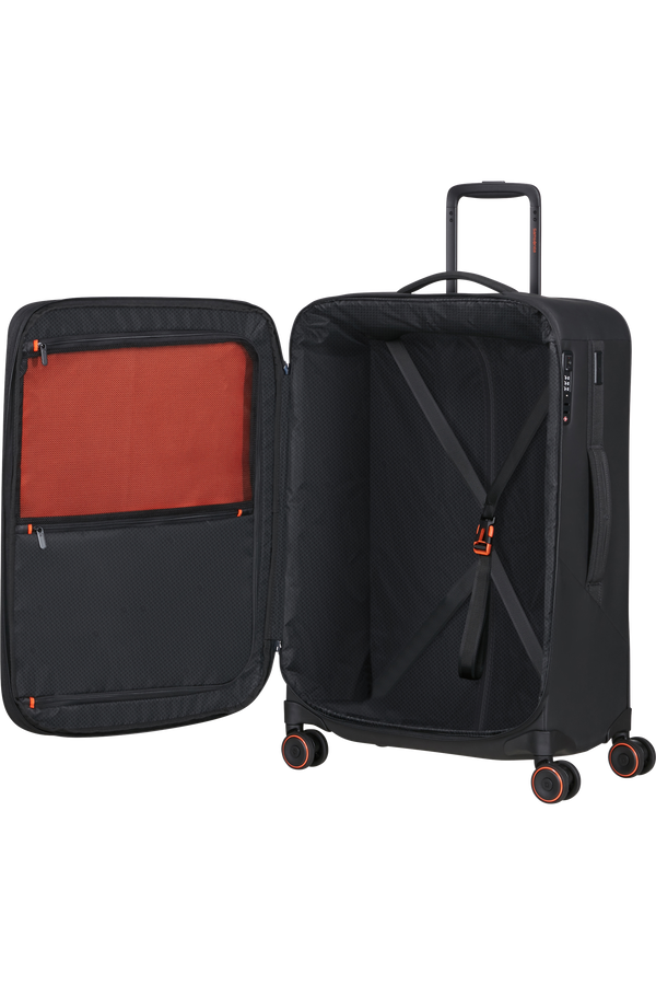 Valise 4 roues- Glazed 67cm Black