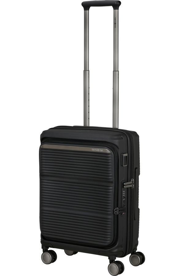 Valise cabine 4 roues - Paralux 55cm Extensible - Black
