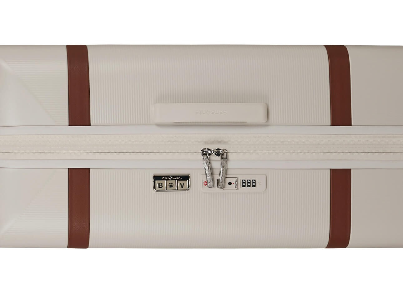 Valise cabine 4 roues - Image 55cm Ivory easy access