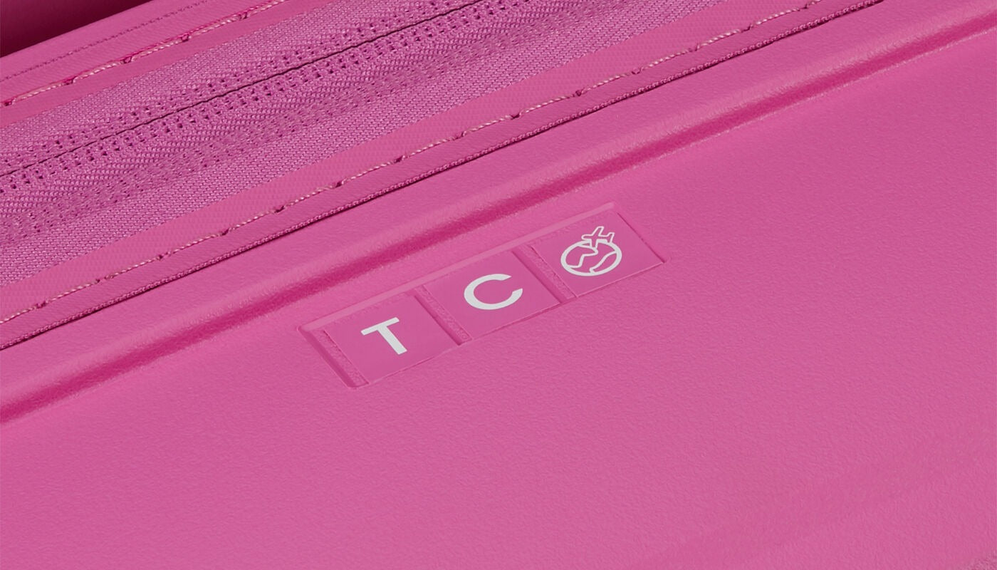 Valise 4 roues- Fast Forward 68cm Fushia