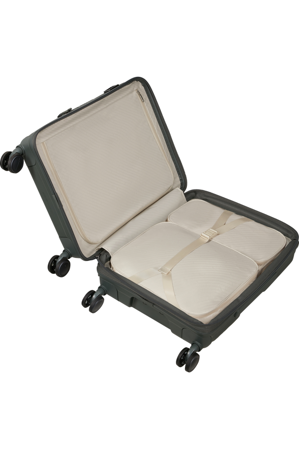 Valise cabine 4 roues - Paralux 55cm Extensible - Olive