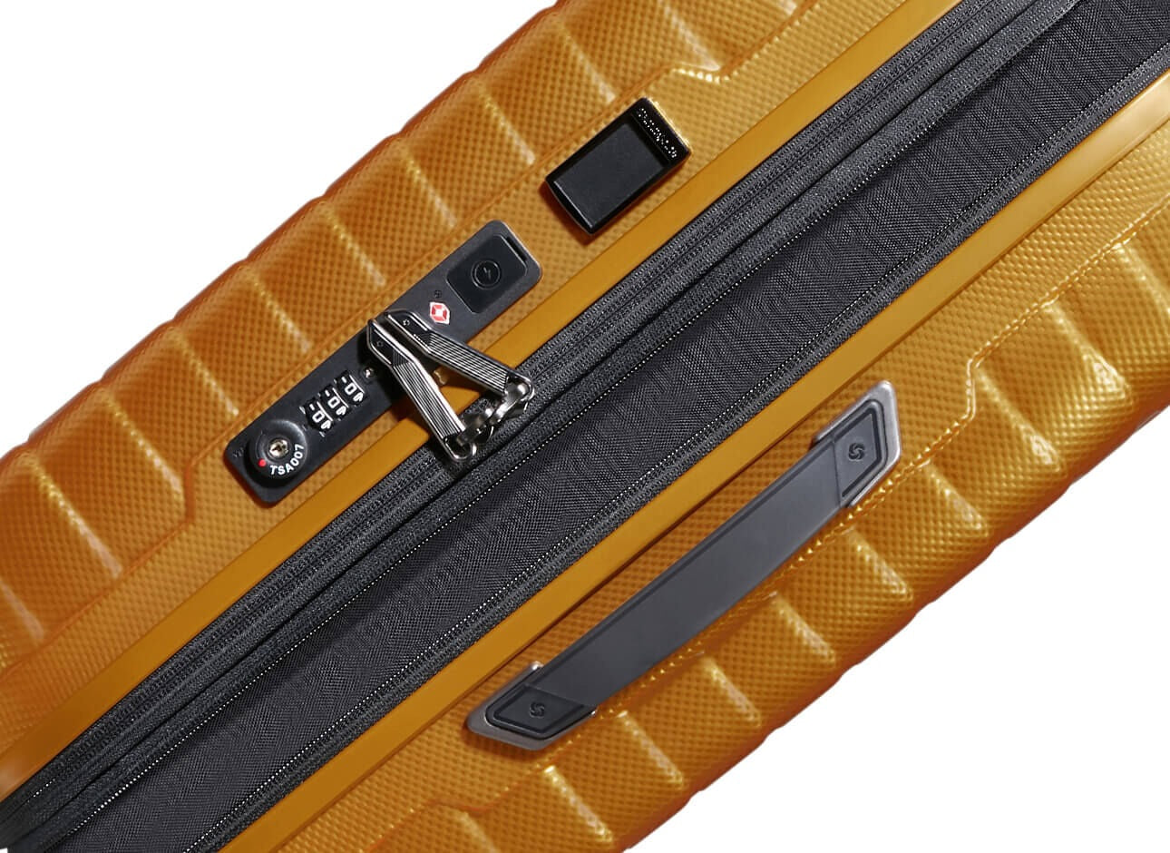 Valise Proxis 4 roues 55 Slim - Honey Gold - Extensible