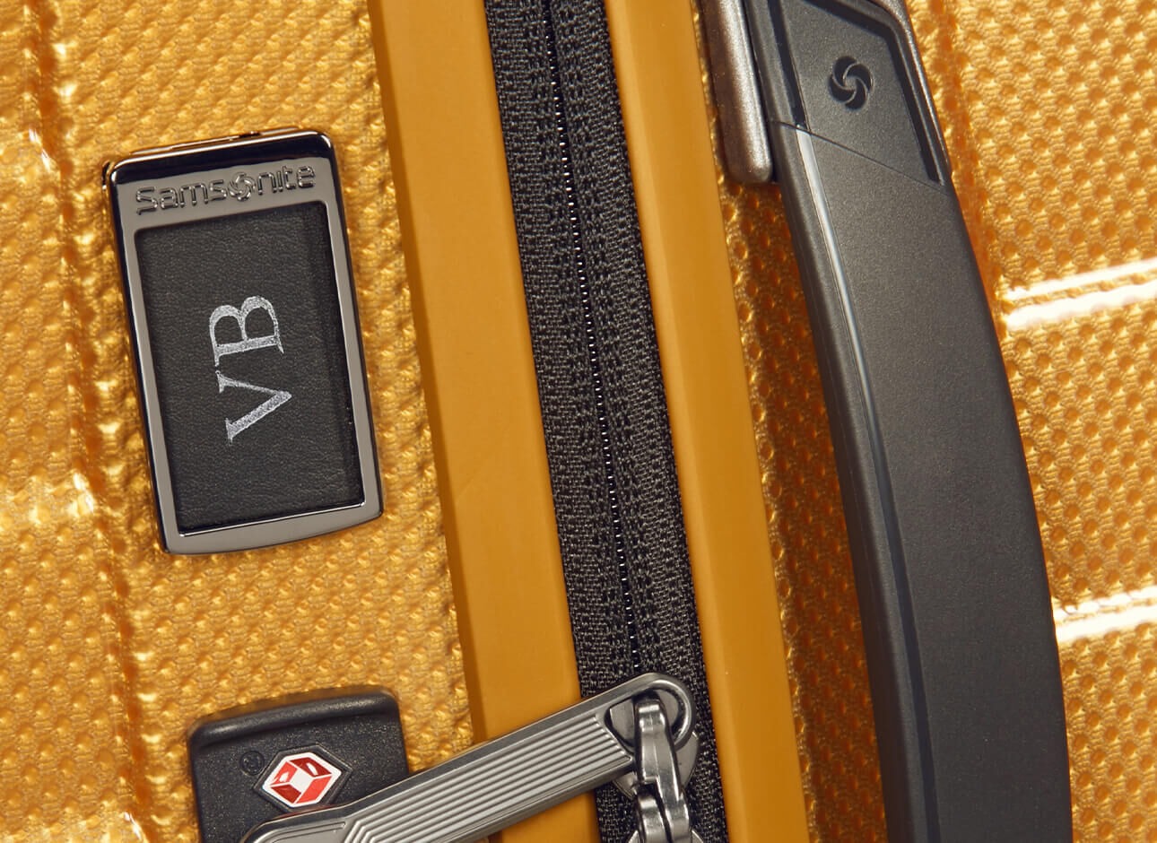 Valise Proxis 4 roues 55 Slim - Honey Gold - Extensible