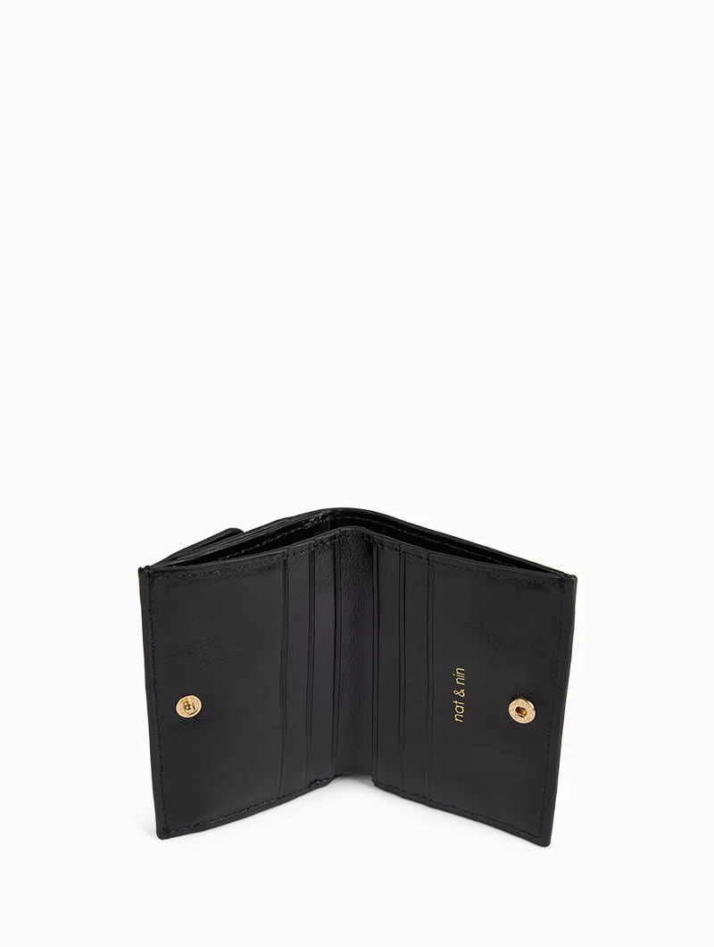 Portefeuille amovible - Joa Noir Glacé