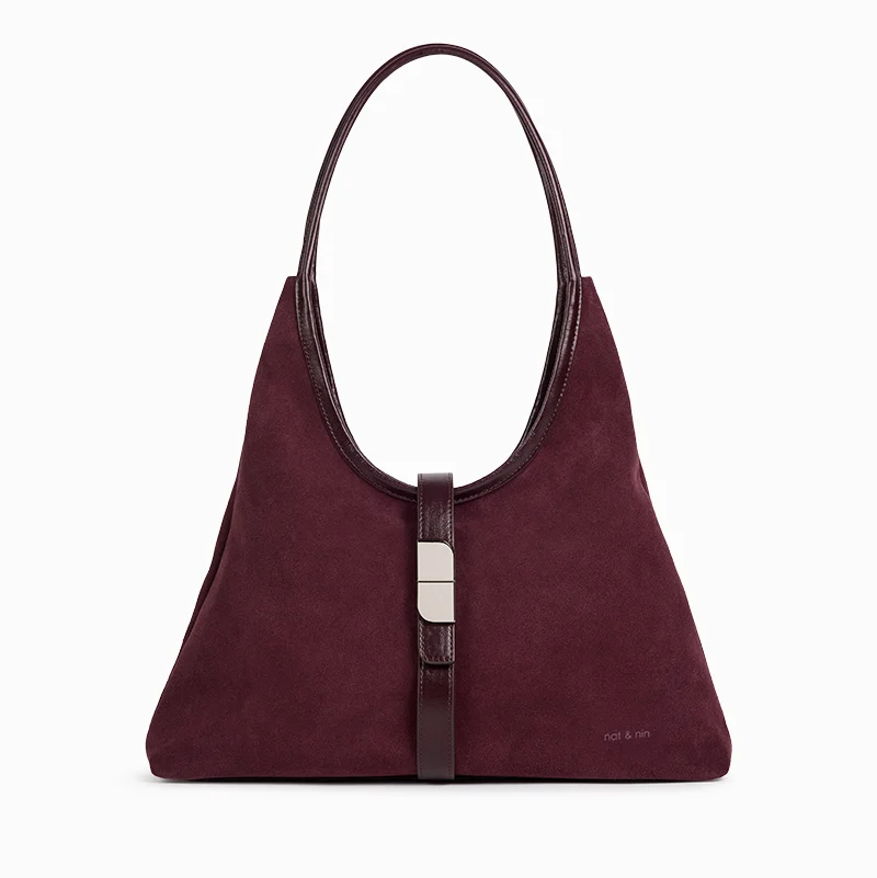 Sac Porté épaule - Roméo Aubergine