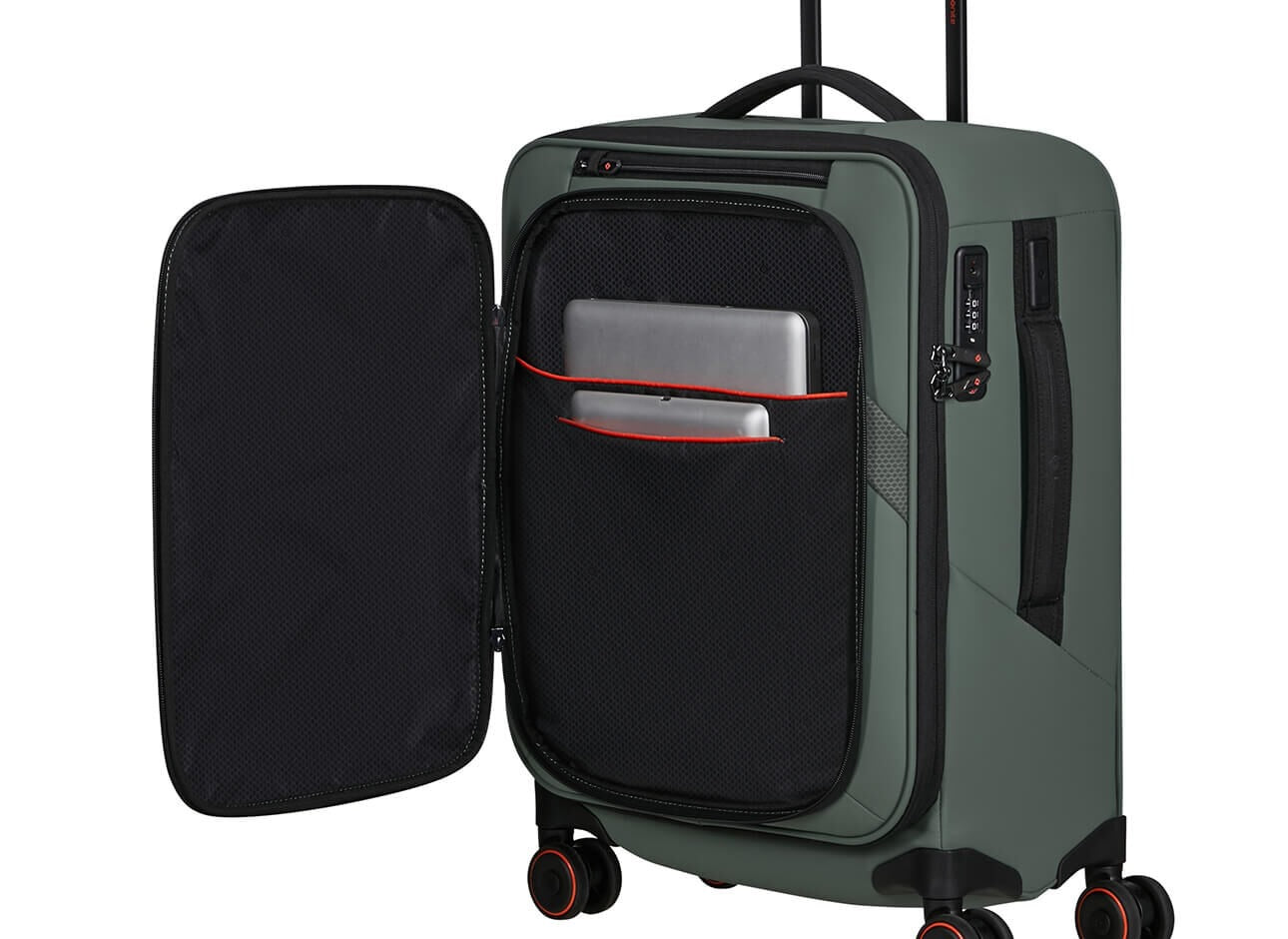 Valise Cabine 4 roues- Glazed Black 55cm