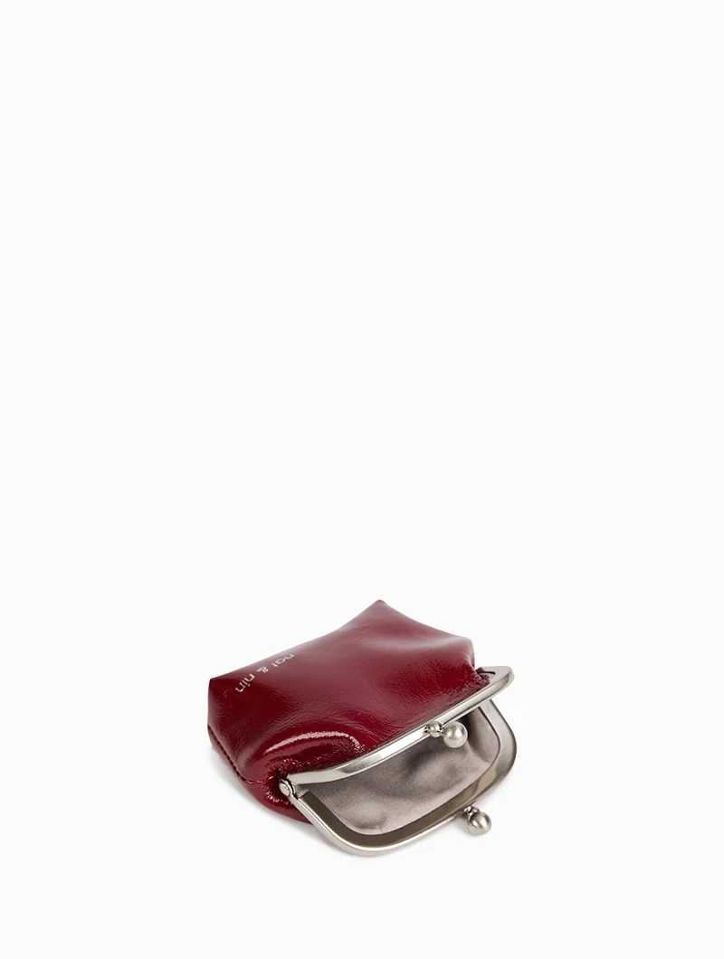 Porte monnaie - Mini Bibi Rouge Glacé