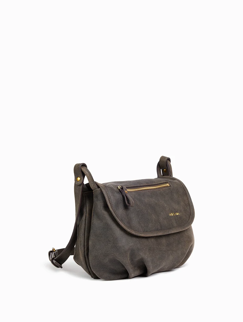 Sac bandoulière - Jen Vintage Marron