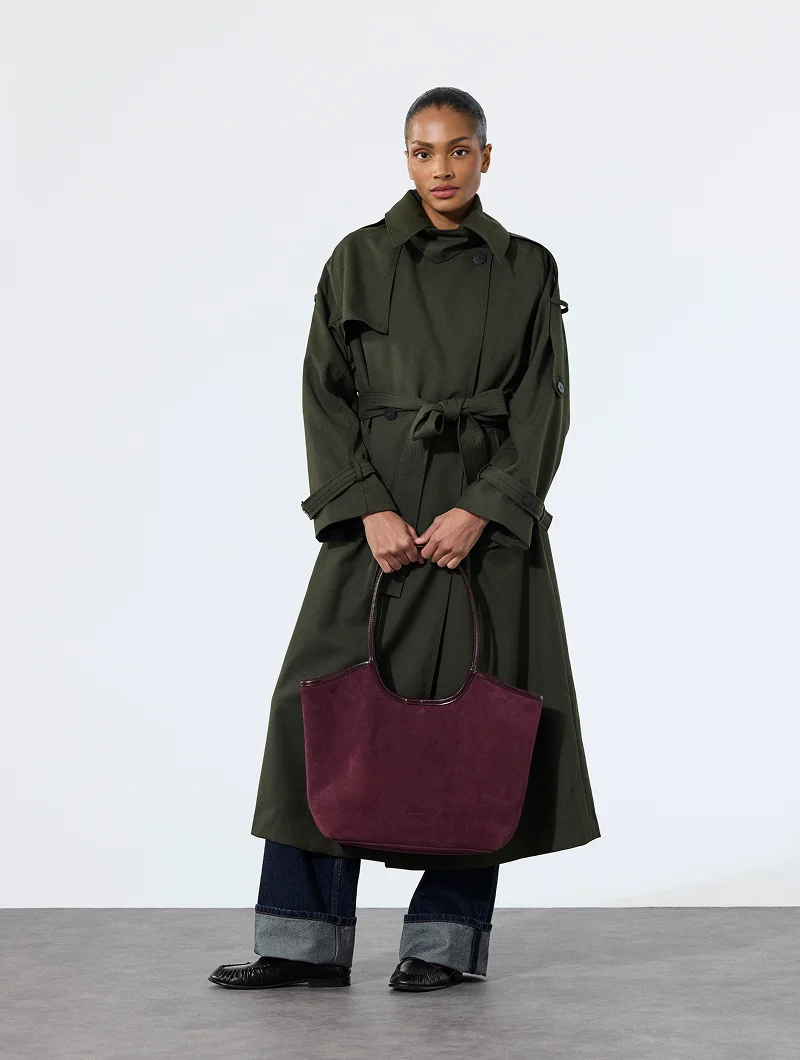Sac Cabas - Milan Aubergine