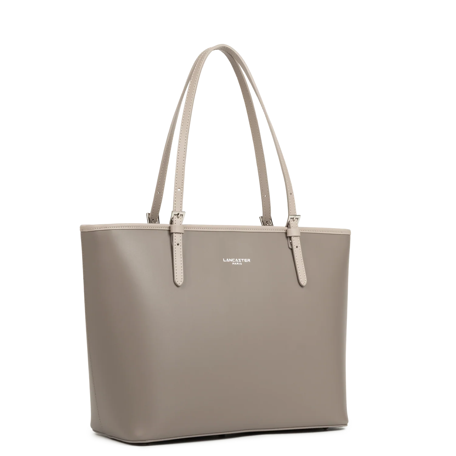 Sac cabas - Smooth M Taupe - Galet
