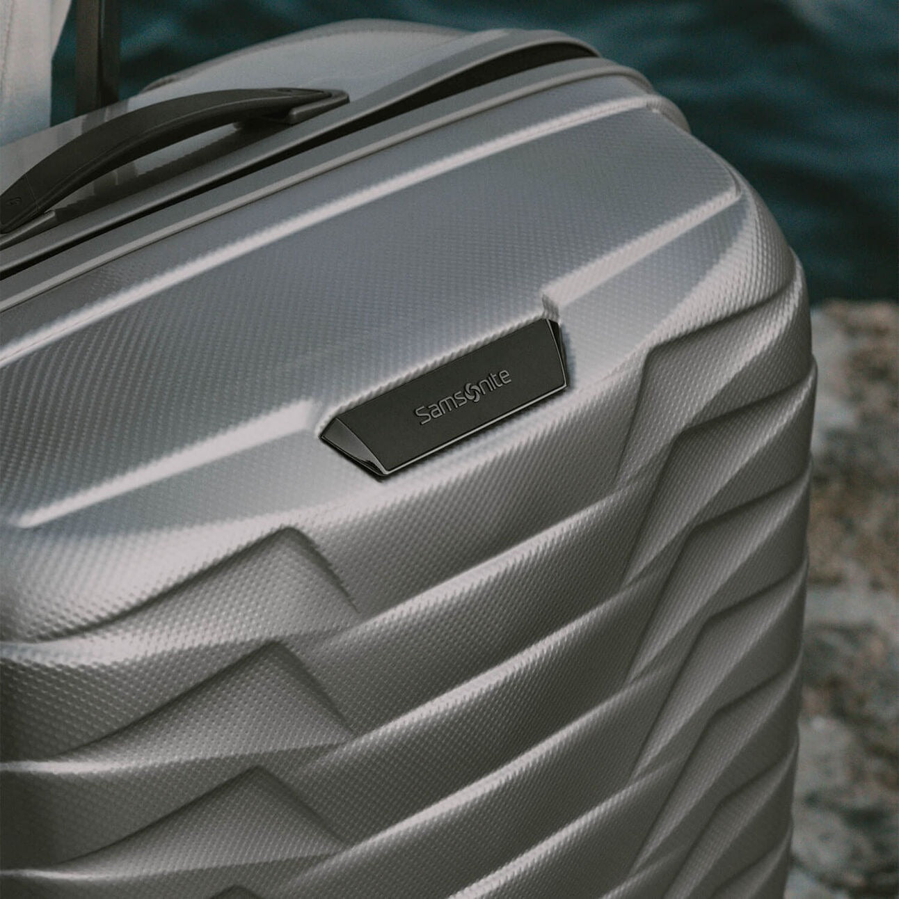 Valise Proxis 4 roues 55 Slim - Silver - Extensible