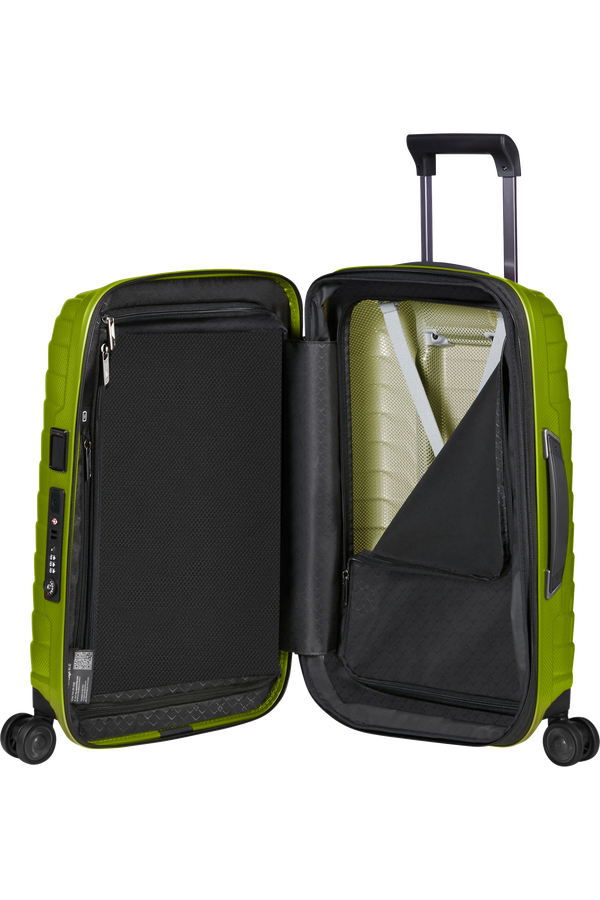 Valise Proxis 4 roues 55 Slim - Lime - Extensible