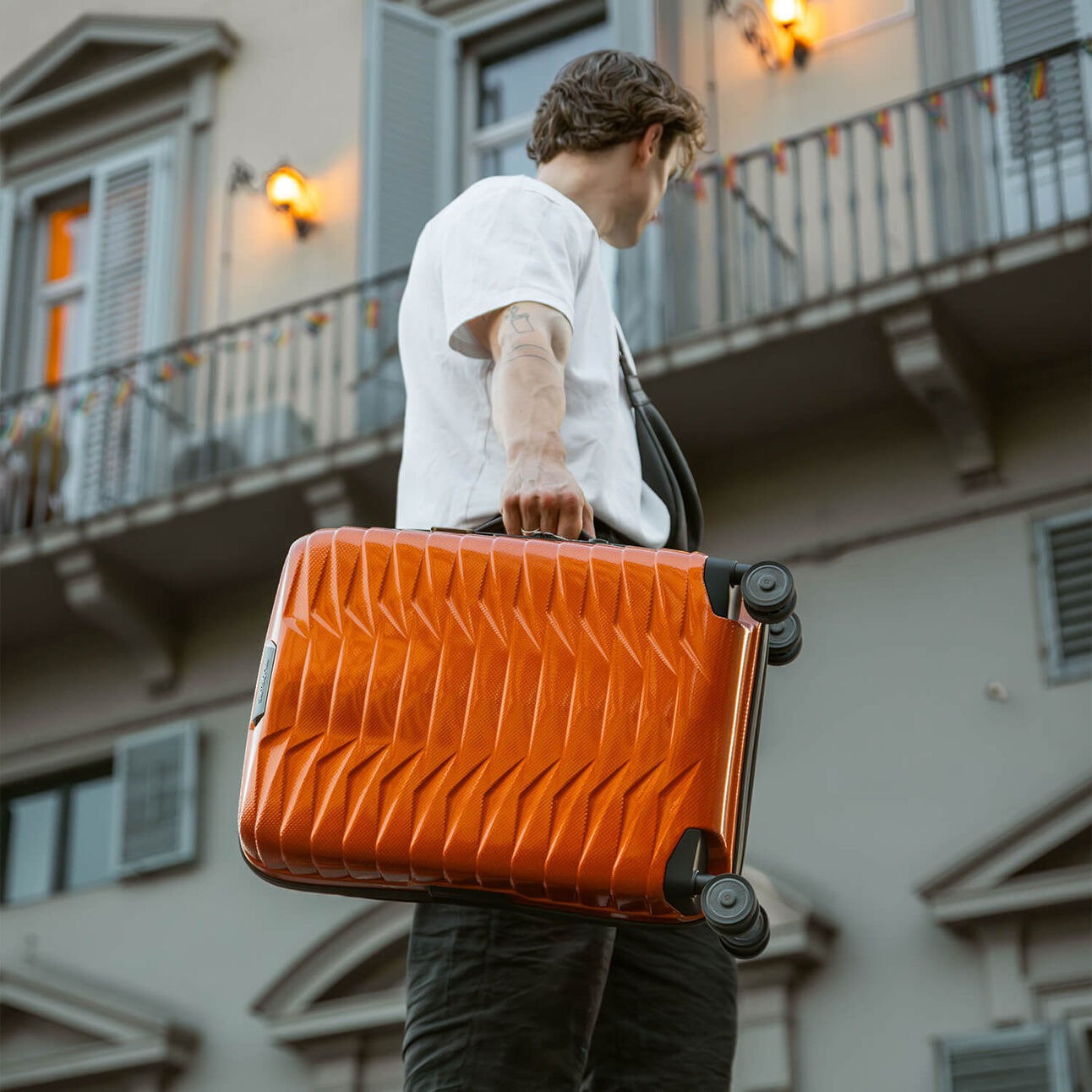 Valise Proxis 4 roues 55 Slim - Flame - Extensible