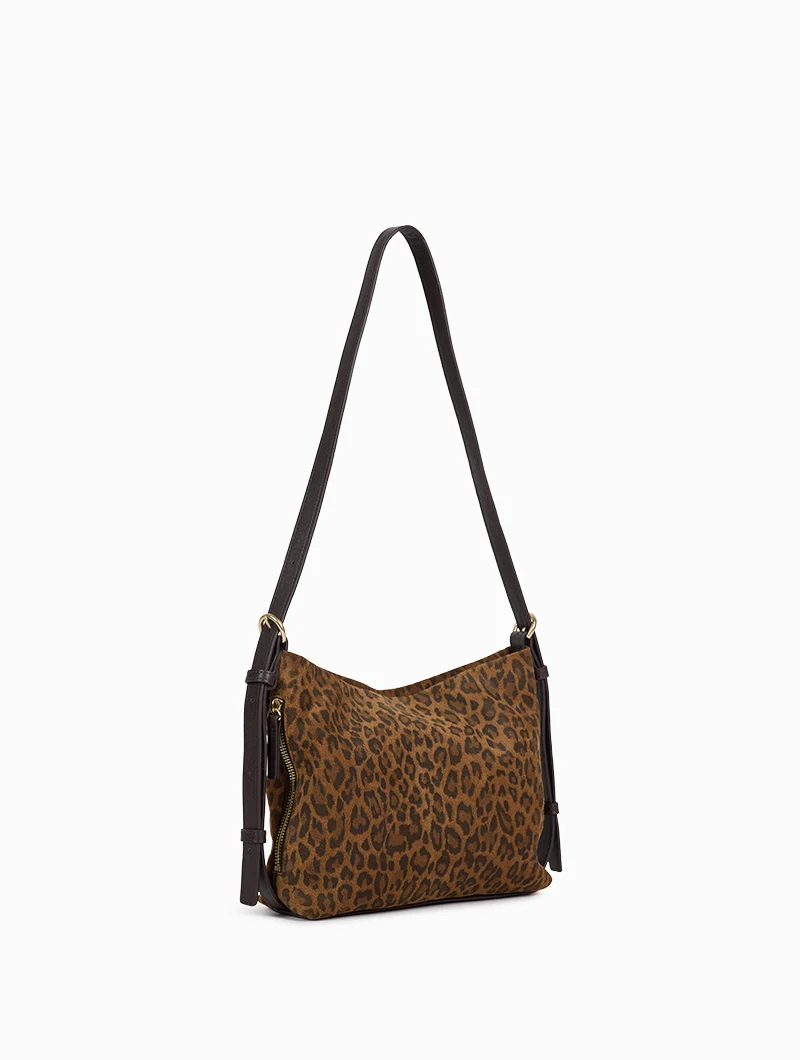 Sac bandoulière - Mini Moreen Léopard