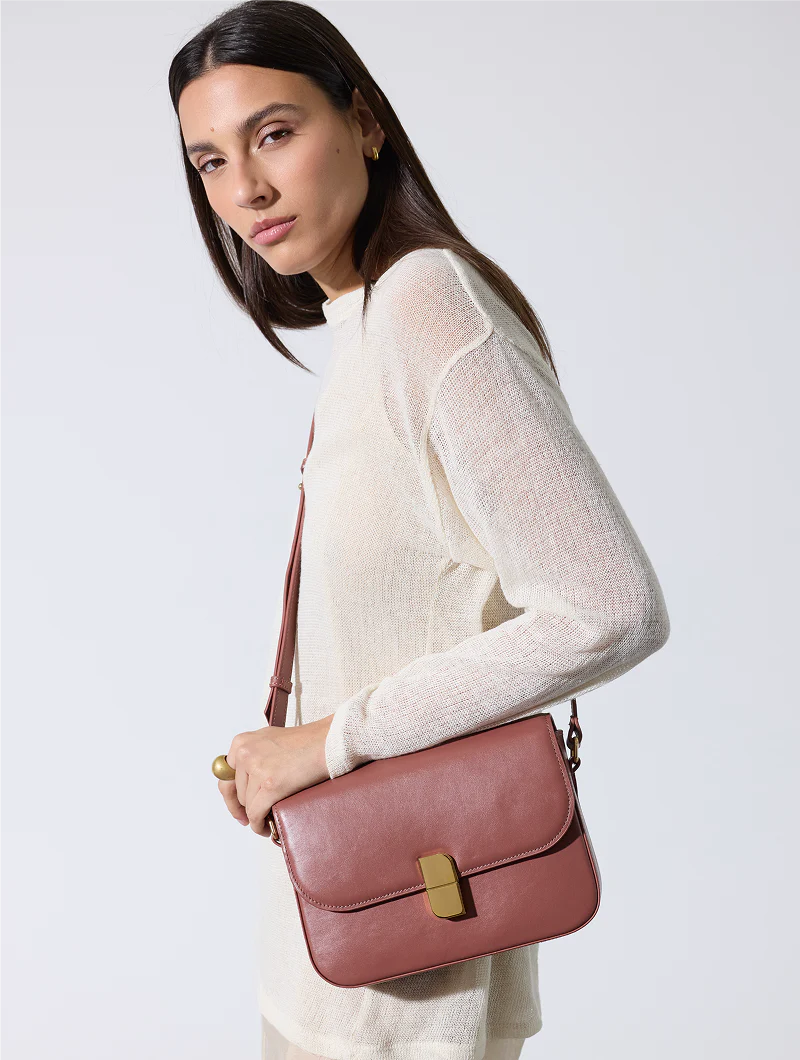 Sac à main - Alice Médium Bois de Rose