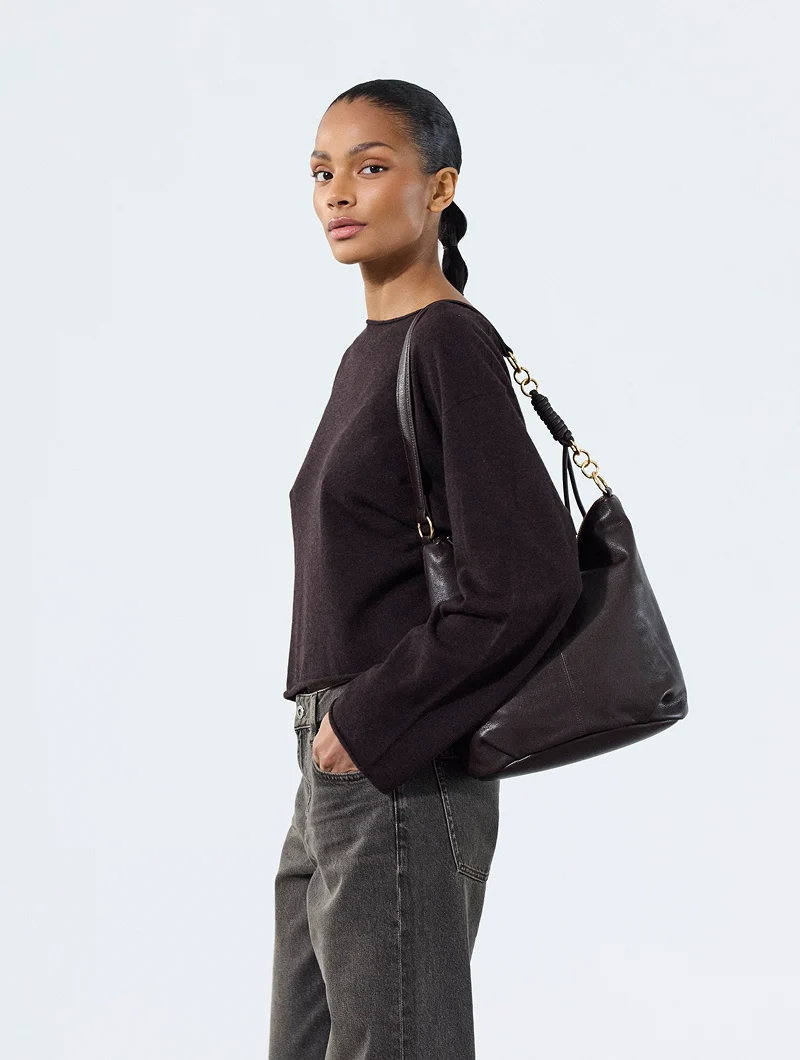 Sac Porté épaule - Sora Ébène