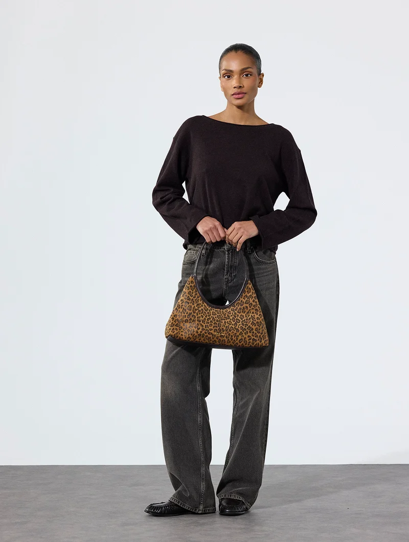 Sac hobo - Milo Léopard