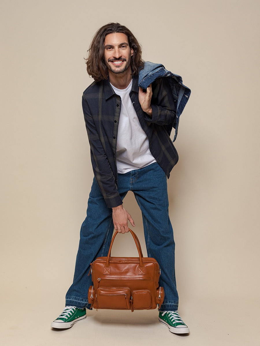 Sac à main - LeDandy 90'S - Cognac