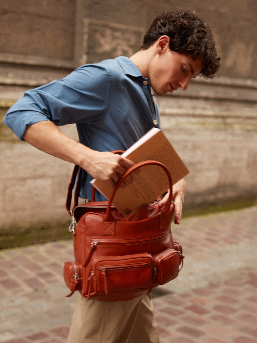 Sac à main - LeDandy 90'S - Cognac