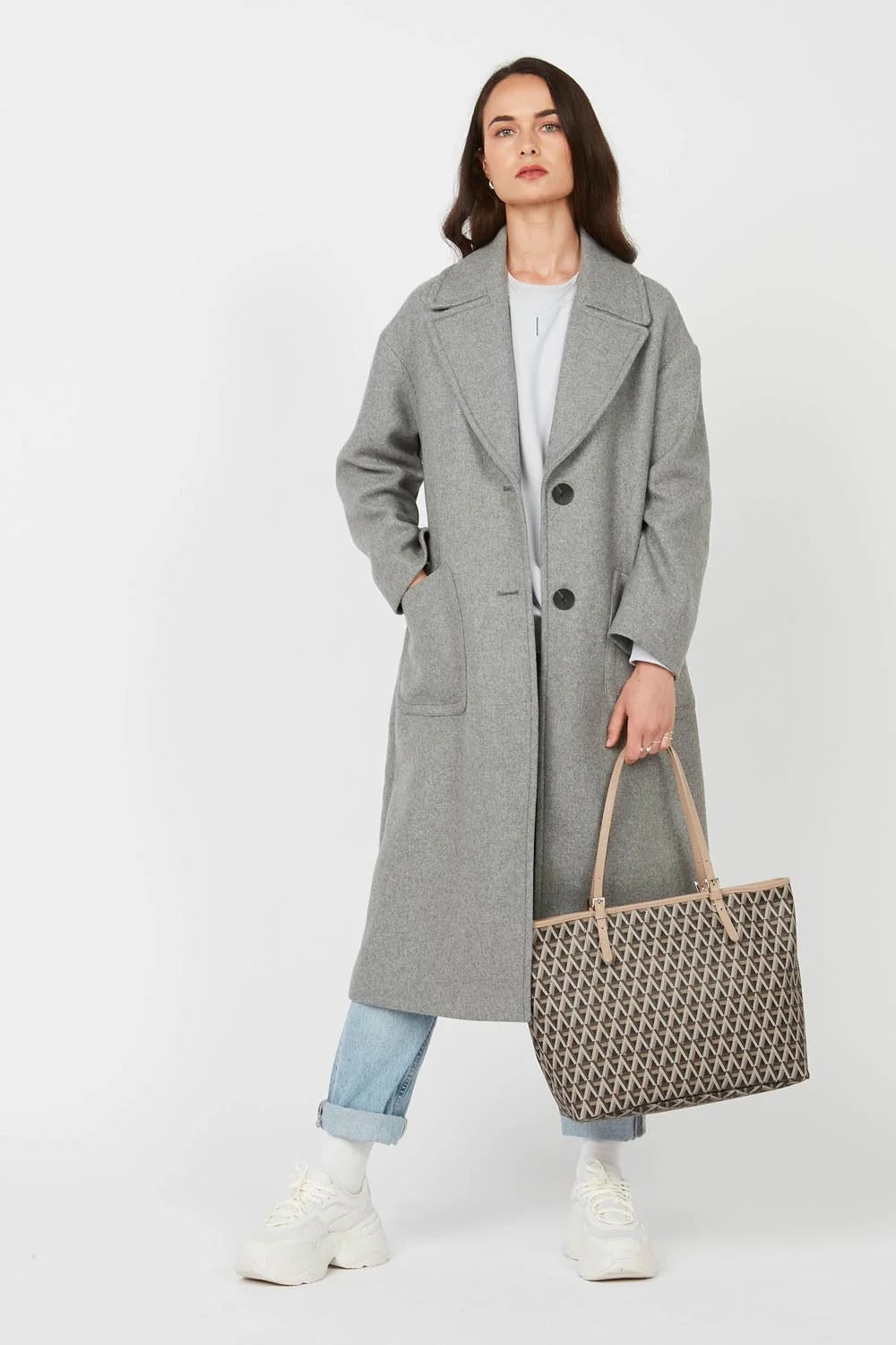 Grand Sac Cabas - Ikon marron