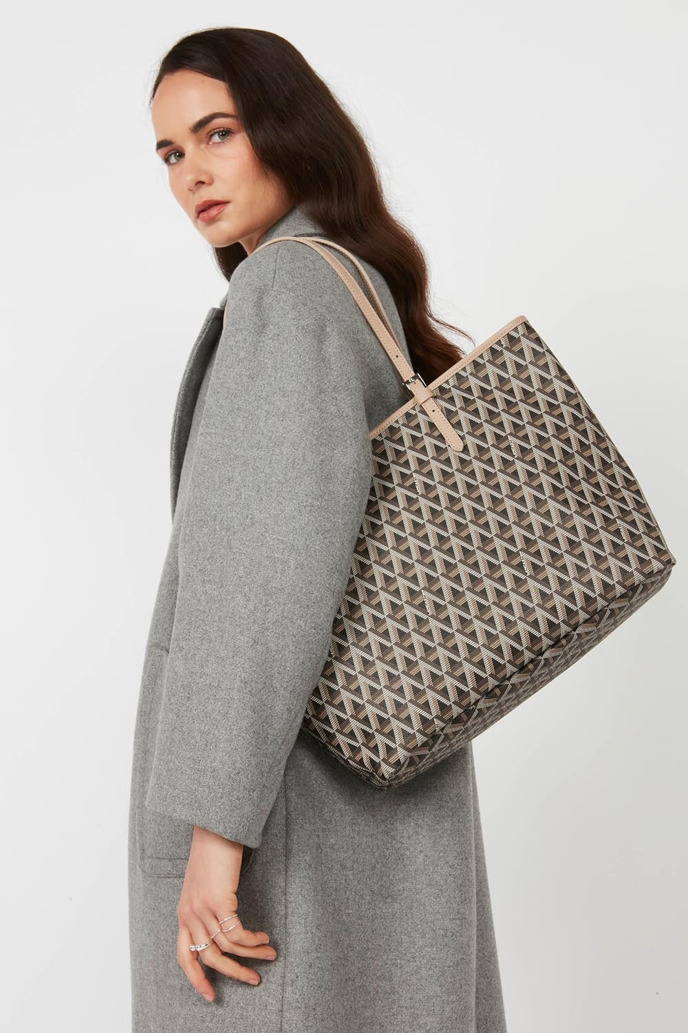 Grand Sac Cabas - Ikon marron