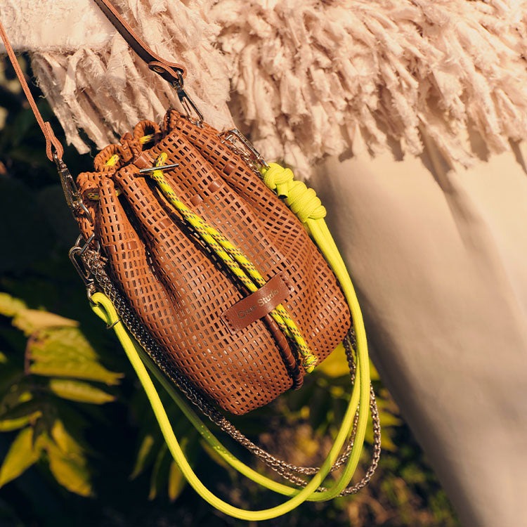Sac bandoulière / Sac seau - Bibi Cherry