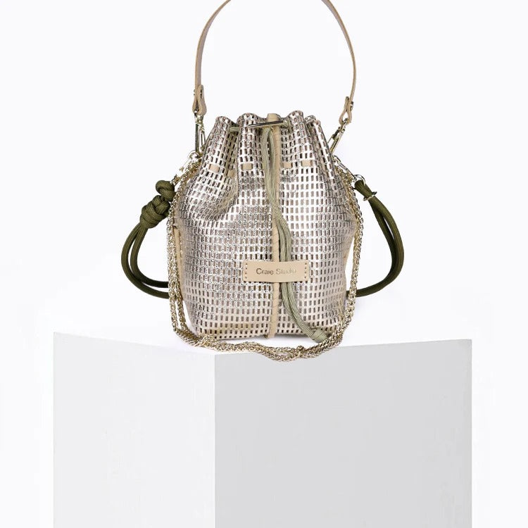 Sac bandoulière / Sac seau - Bibi Or