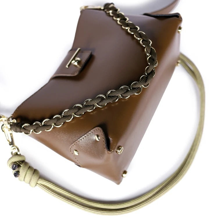 Sac bandoulière - Origami Bronzo