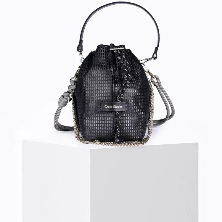 Sac bandoulière / Sac seau - Bibi Noir