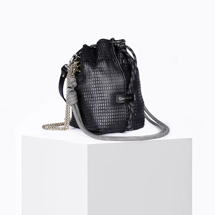 Sac bandoulière / Sac seau - Bibi Noir