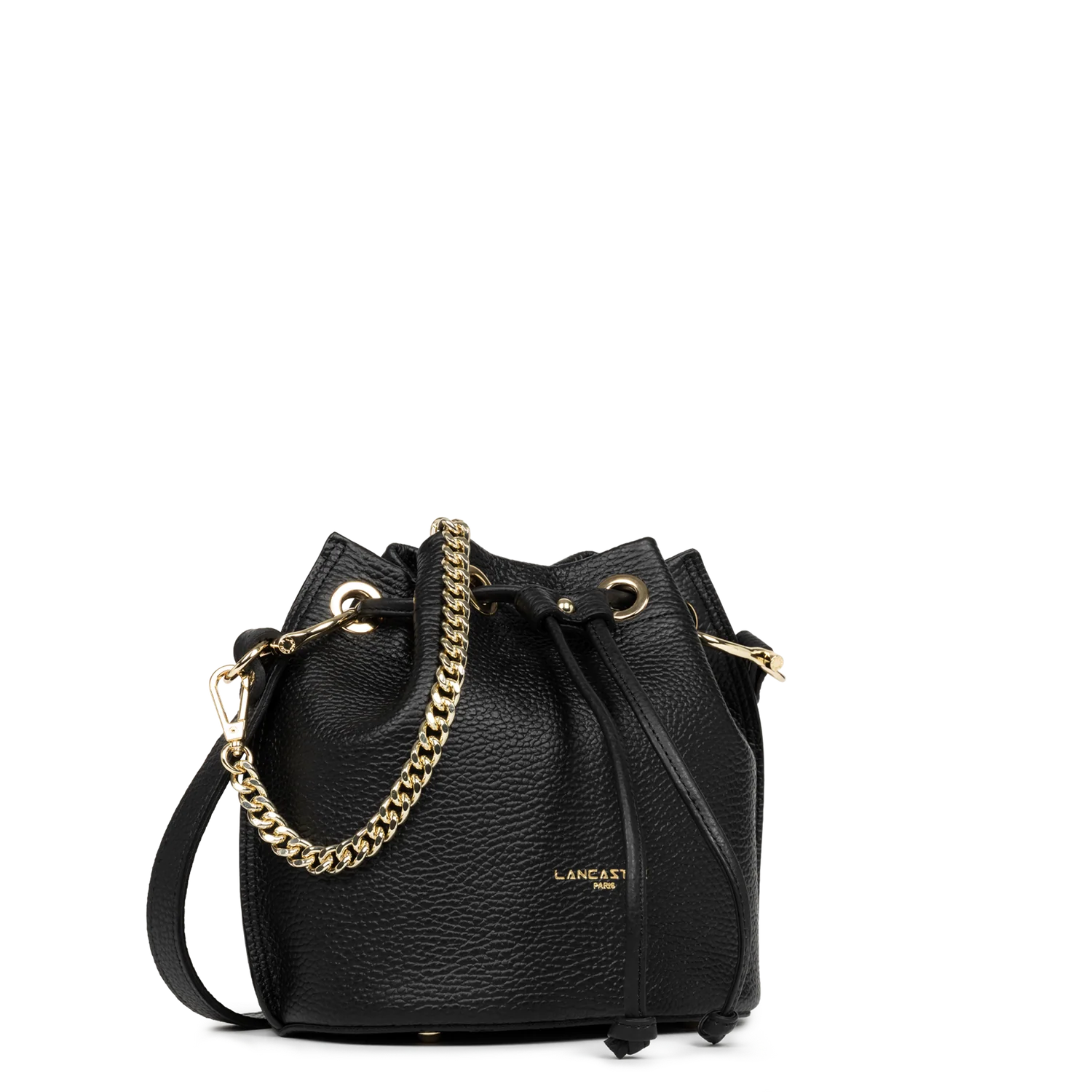 Petit Sac Seau - Alba Double Noir