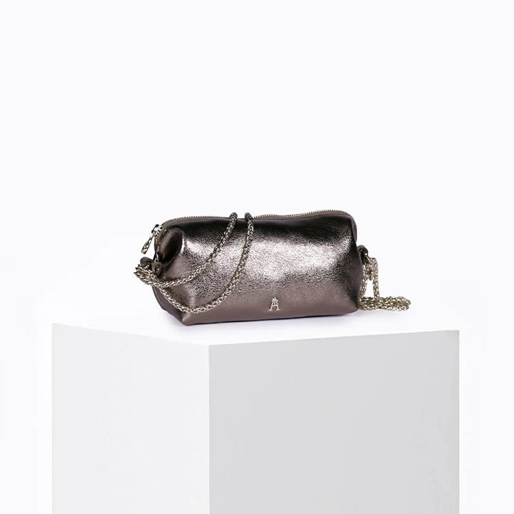Sac bandoulière - Nuage Métal Taupe