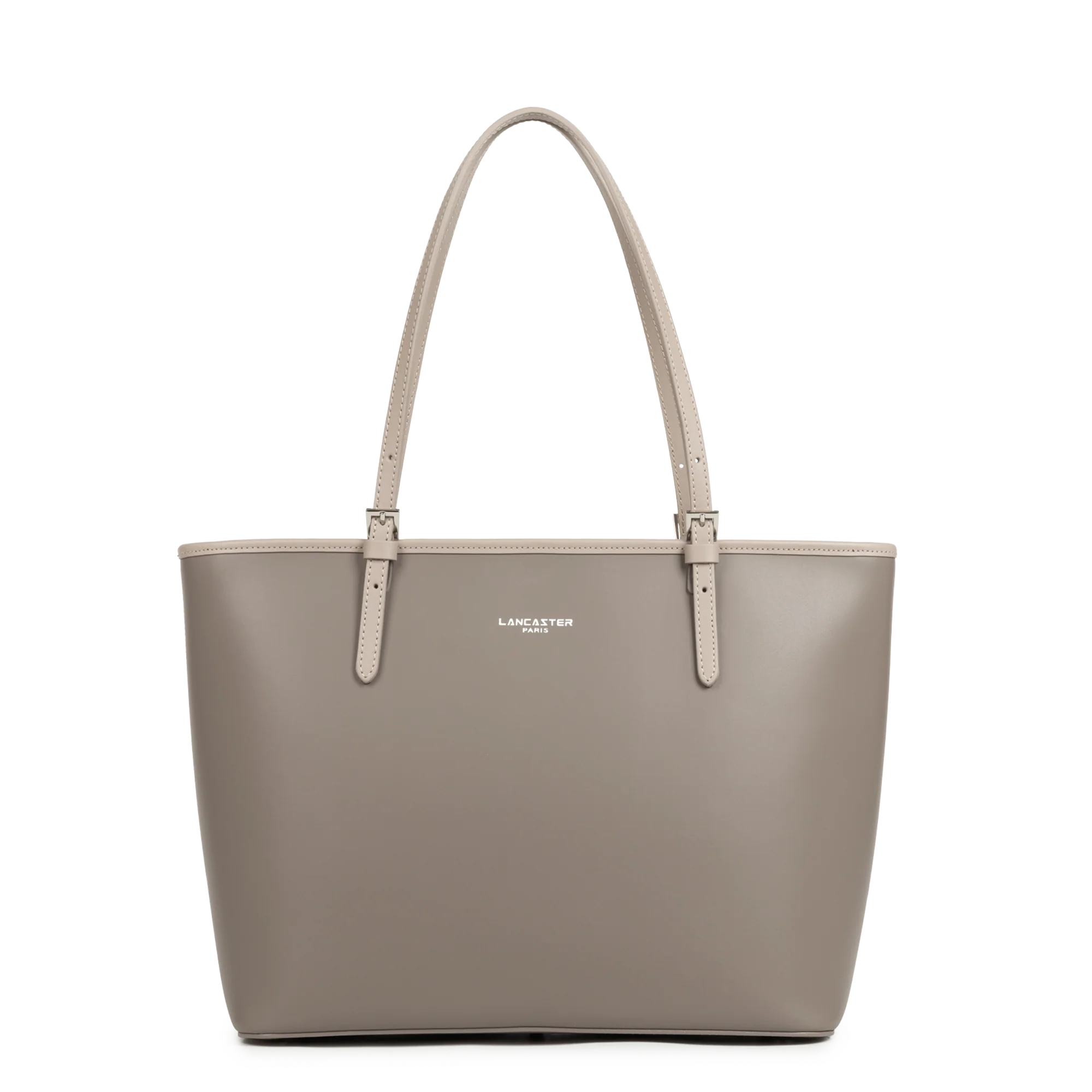 Sac cabas - Smooth M Taupe - Galet