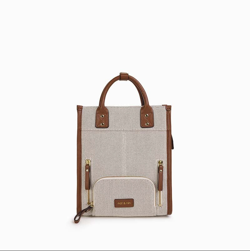 Sac à dos - Macy Backpack toile Noisette