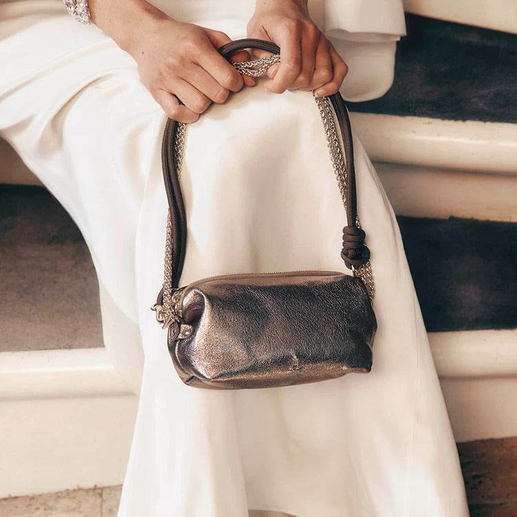 Sac bandoulière - Nuage Métal Taupe