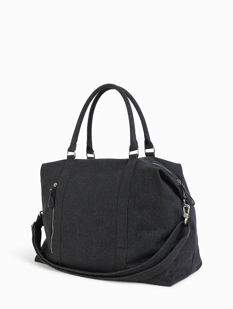 Sac de weekend - Maxi Thylane Denim Gris