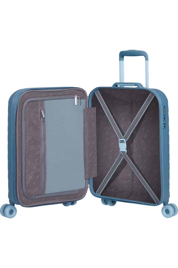 Valise 4 roues- Neovibe 55cm Steel Blue