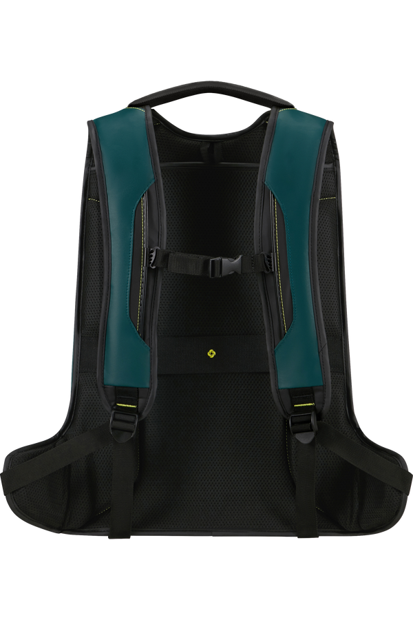 Sac à dos - ECODIVER 17.3" Dark Teal/Lime