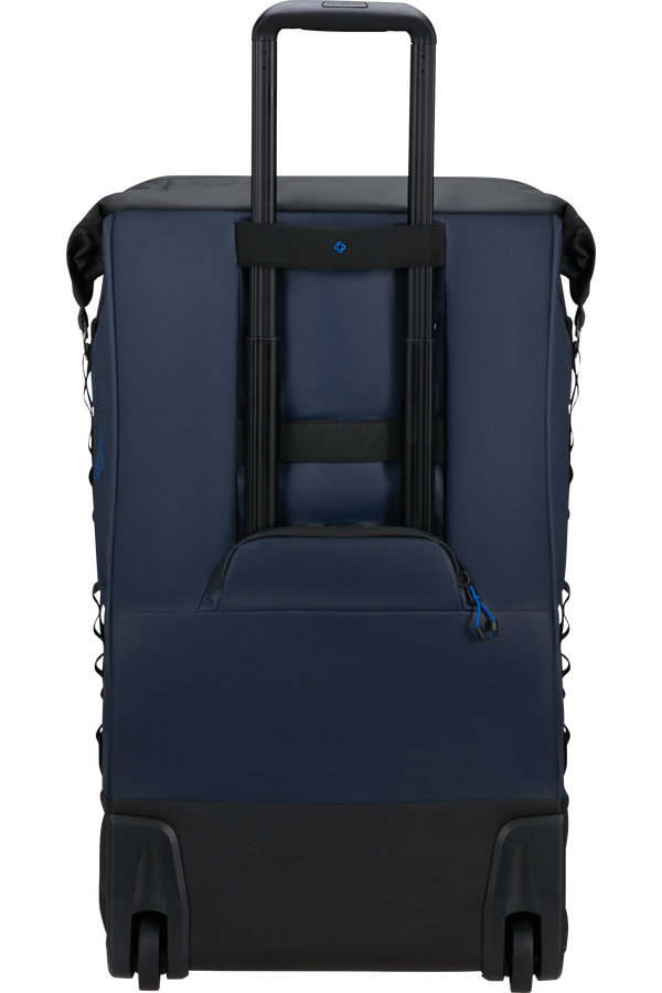 Sac de voyage pliable à roues 4 en 1 - Ecodiver Blue night